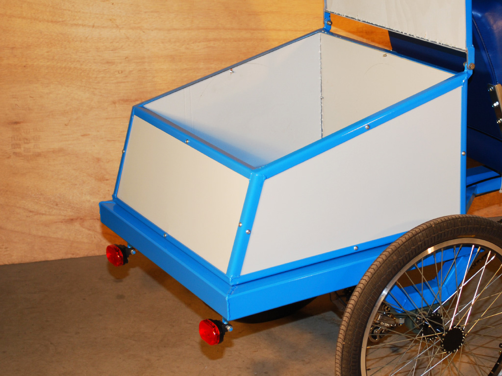 LodeRunner Utility Trike - diy cargo trike